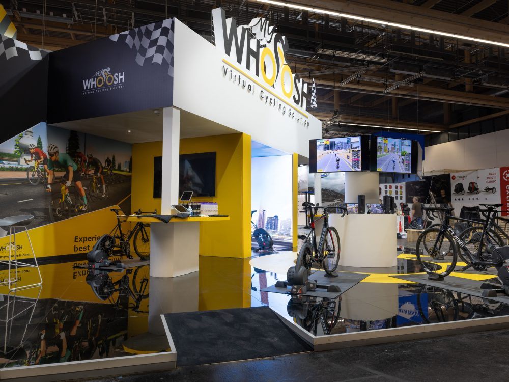 MyWhoosh Exhibition Stand | Eurobike